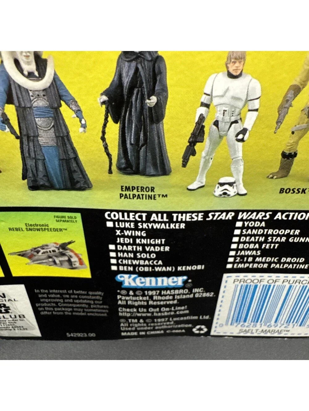 Kenner Saelt-Marae Yak Face With Battle Staff Action Figure